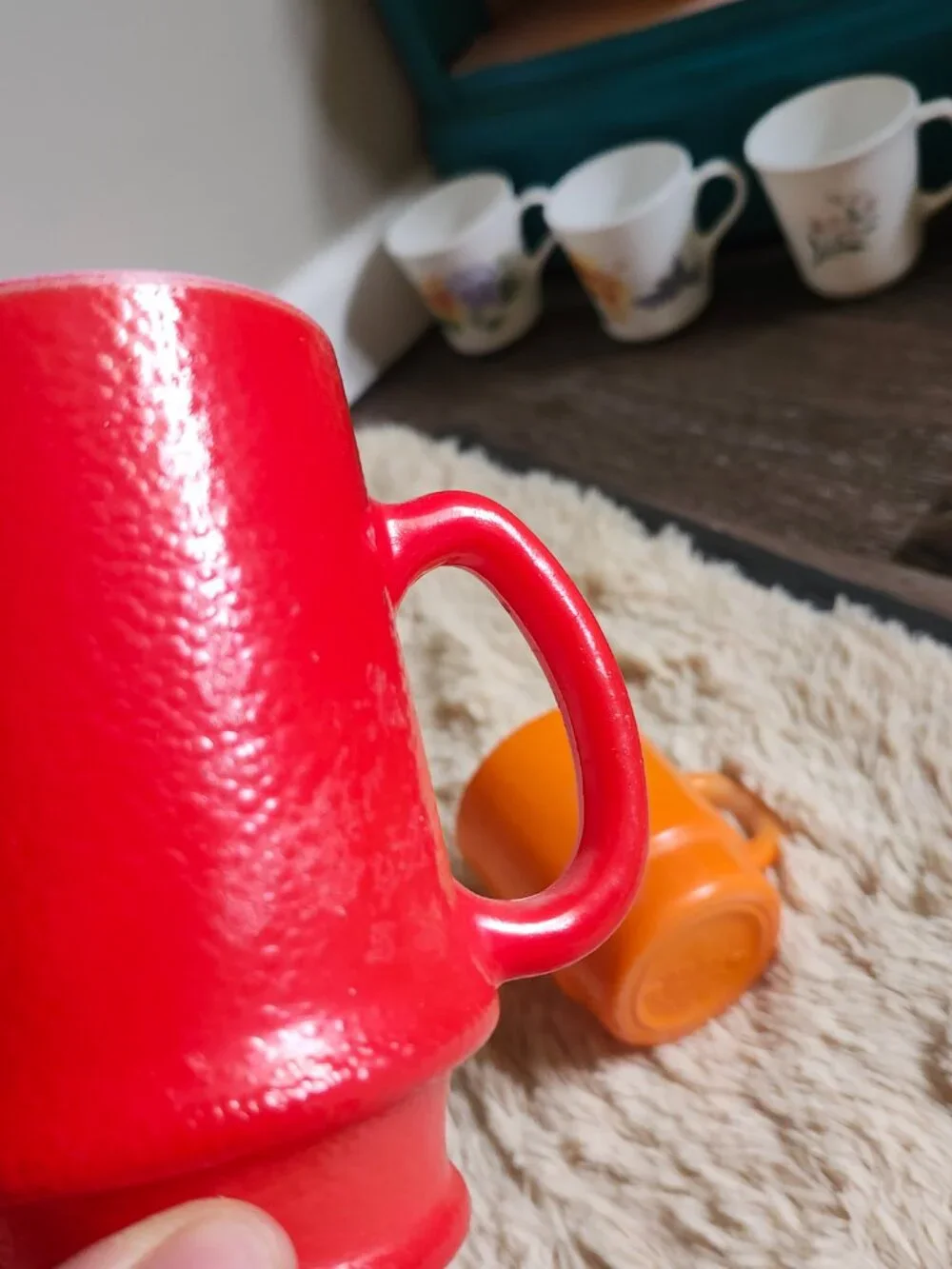 Hazel Atlas And Fire King mugs
